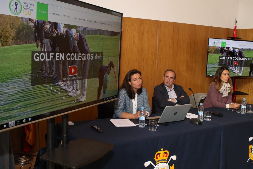 Presentacion video golf en colegios (Foto: Fernando Herranz)