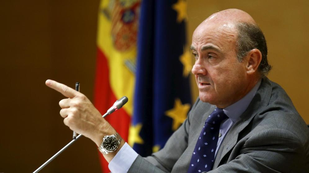 Minister for the Economy (Spain), Luis de Guindos. (Reuters)