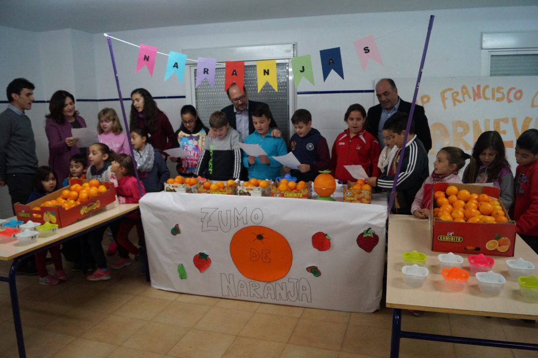 Promoción naranja colegio de Arneva