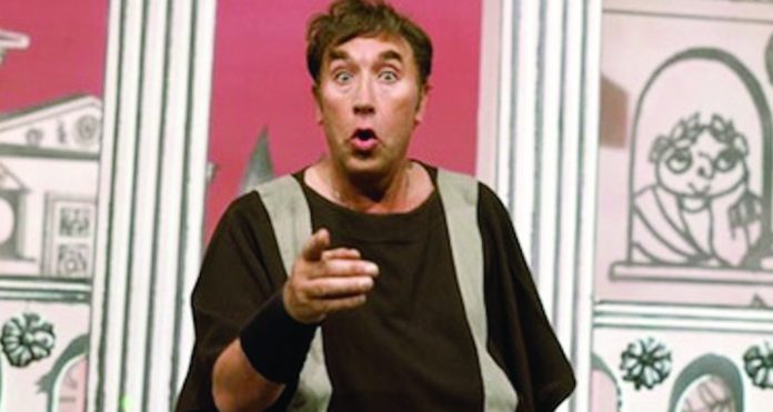 Britse komische acteur Frankie Howerd