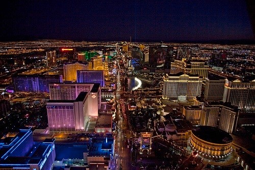 The Vegas Strip by Carol M. Highsmith