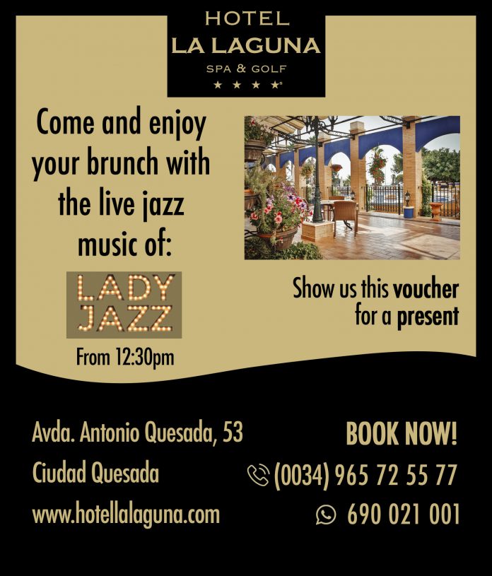 La Laguna Hotel and Spa Tuesday Brunch with Lady Jazz La Laguna Hotel and Spa Tuesday Brunch with Lady Jazz