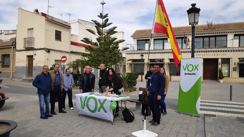 Alicante leaders of Vox ignore the community border closure