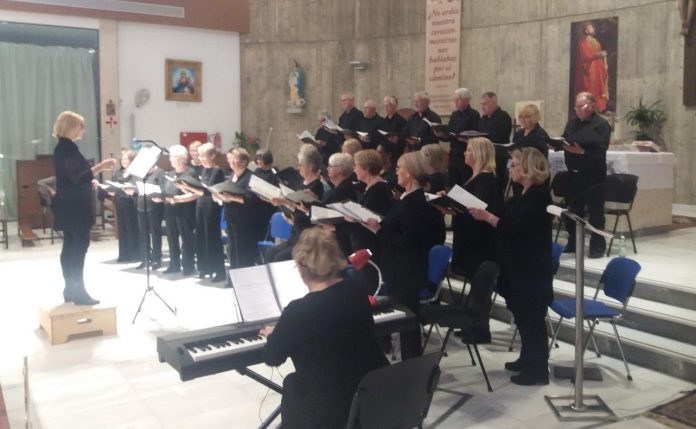 Andante International Choir performing Vivaldi’s Gloria at Pablo and Pedro Parish in Torrevieja Andante International Choir Performs Two Charity Concerts in April