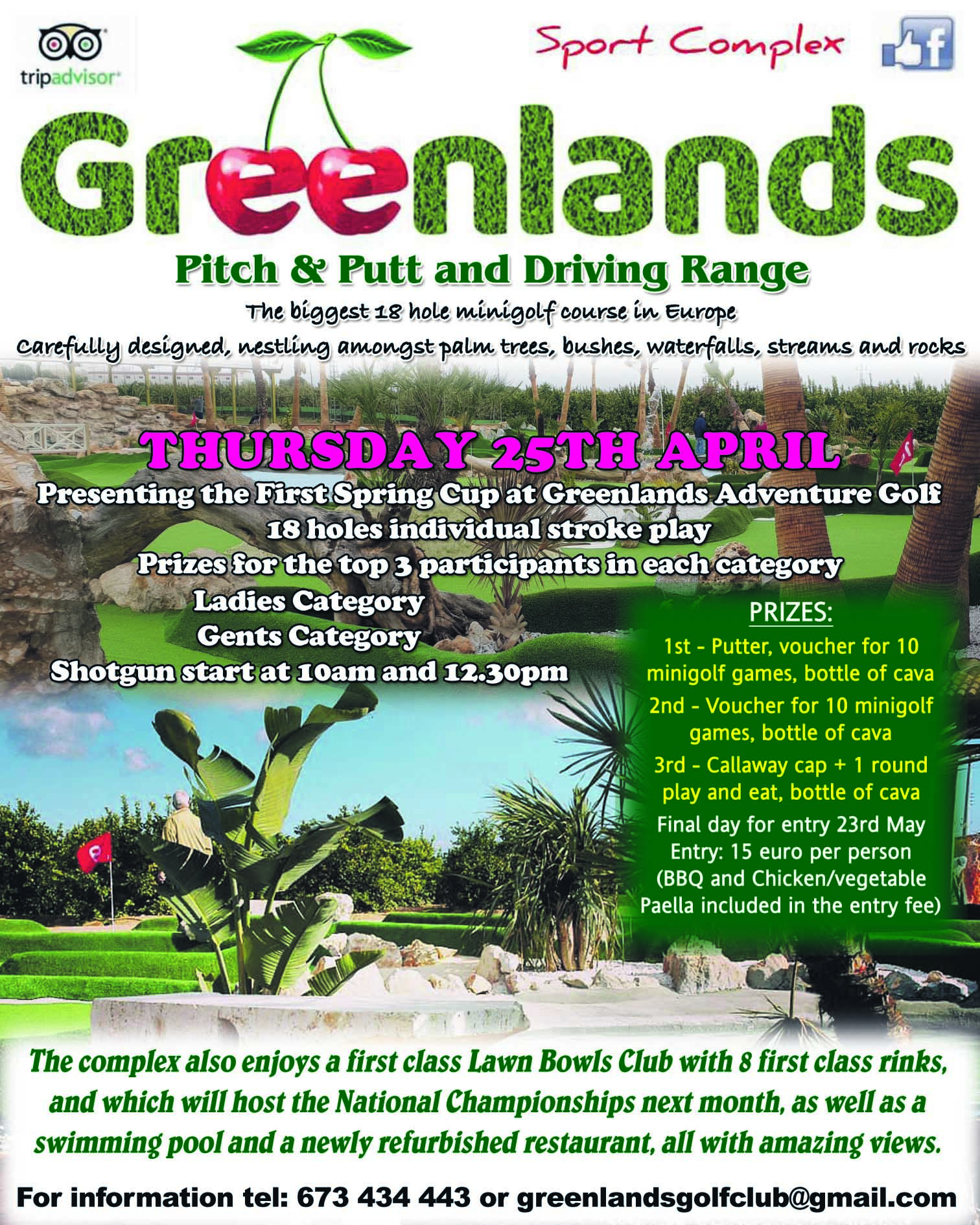 Greenlands 1st Spring Golf Cup