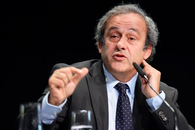 Michel Platini, arrested in France