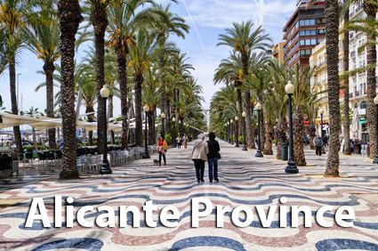 Spanish property for sale in the province of Alicante