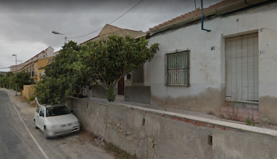 The street in Torremendo where the murder occured