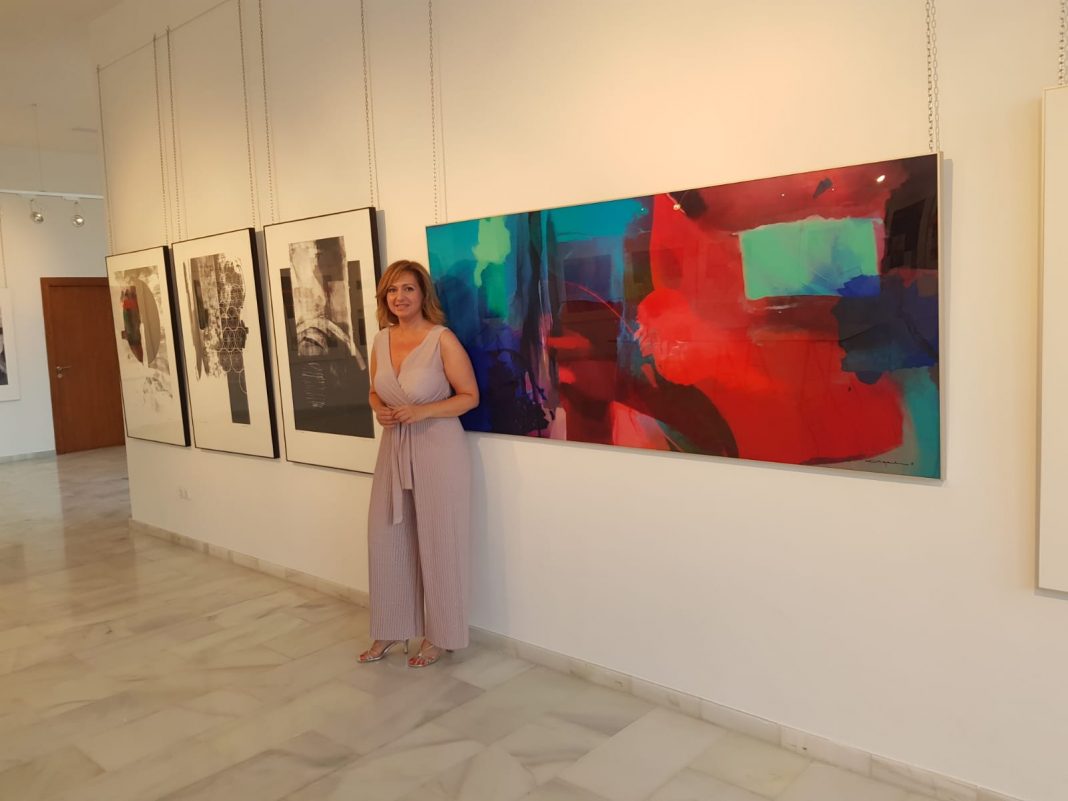 Antonia García Amat opens “AGARTHA” Art Show in Mojácar