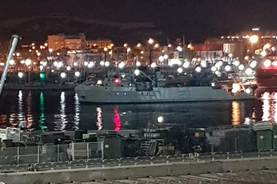 The Minesweeper Turia finally limps into Cartagena