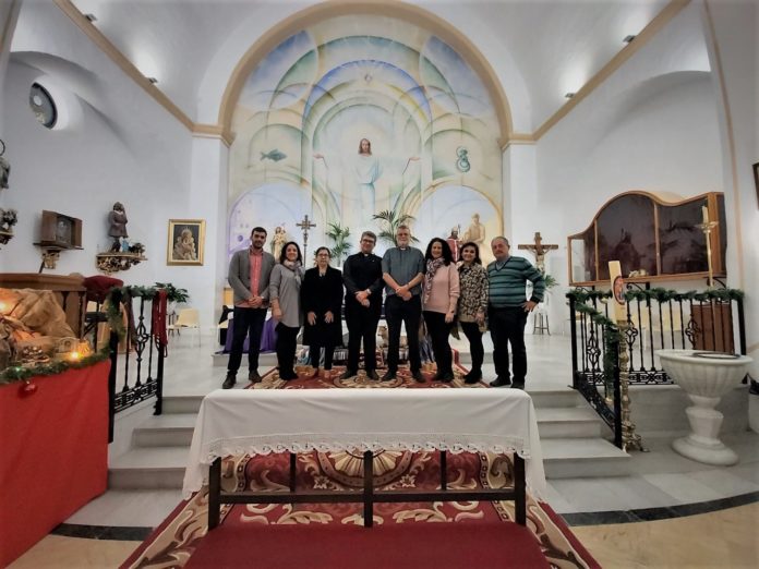 ROSA MARIA CANO, EQUIPO DE GOBIERNO Y PARROCOS Mojácar’s Christmas Festival of the Nine Lessons