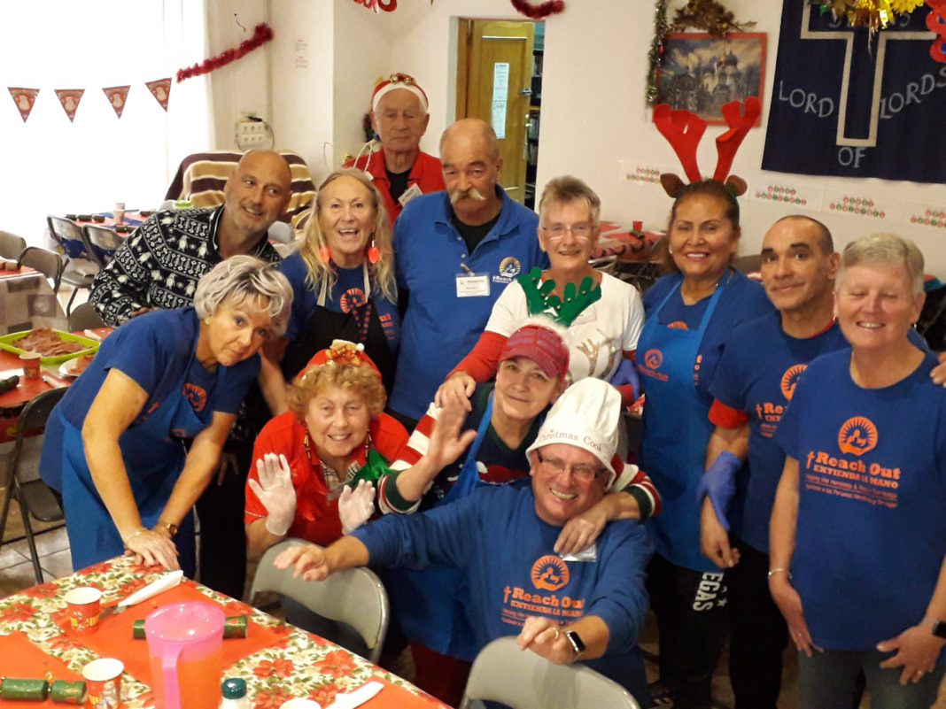 The Reach Out team on Christmas Day
