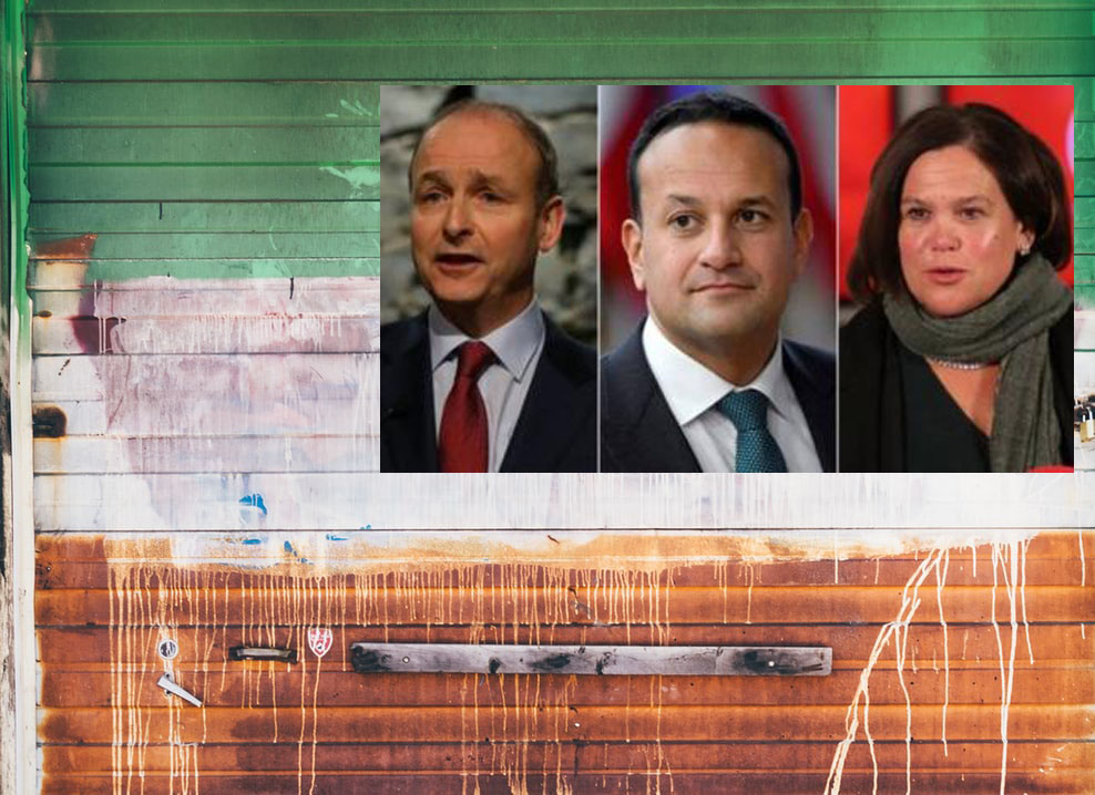 Irish elections predict tie between 3 main parties