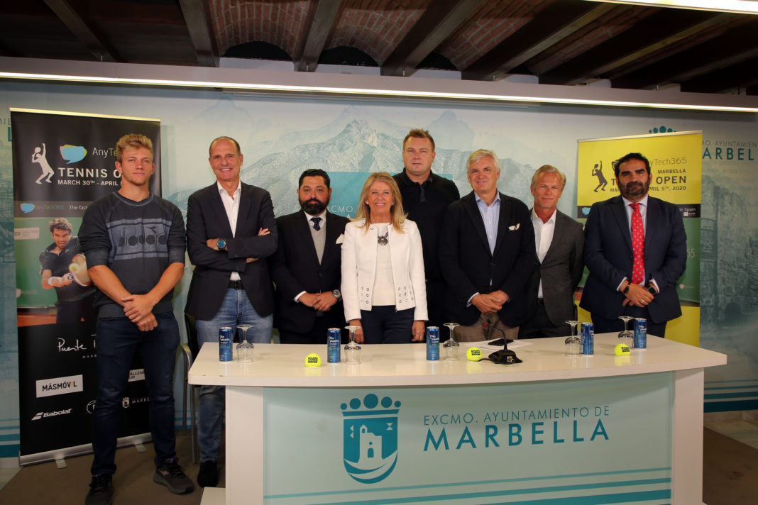 Janus Rægaard Nielsen CEO of AnyTech365 says: AnyTech365 is proud to be title sponsor of AnyTech365 Marbella Tennis Open.