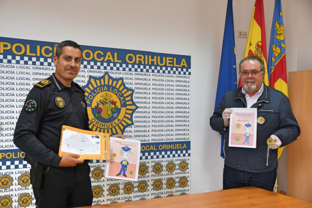 Orihuela Local Police produce children’s activity books