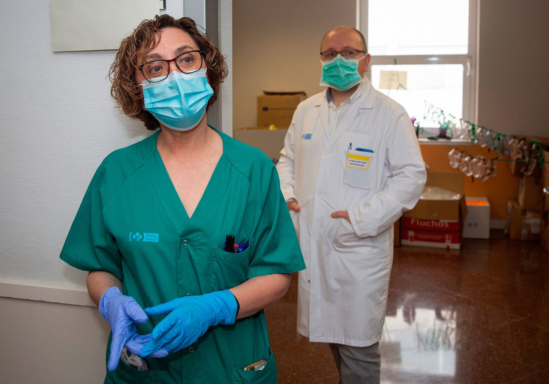 Nurse and doctor Coronavirus rebound as Health records 333 cases of Covid-19