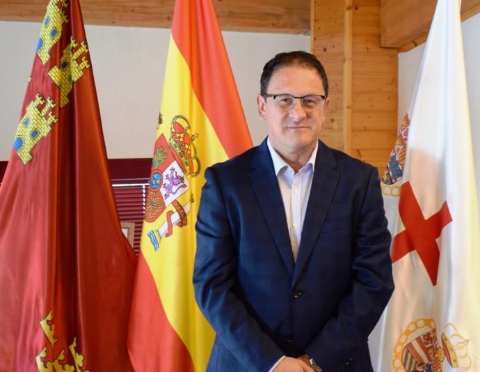 The mayor of Mazarrón, Gaspar Miras