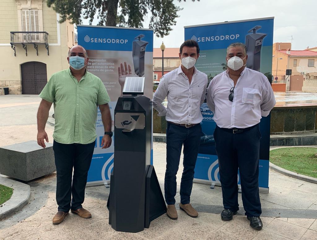 Automatic gel dispensers purchased by Orihuela Council