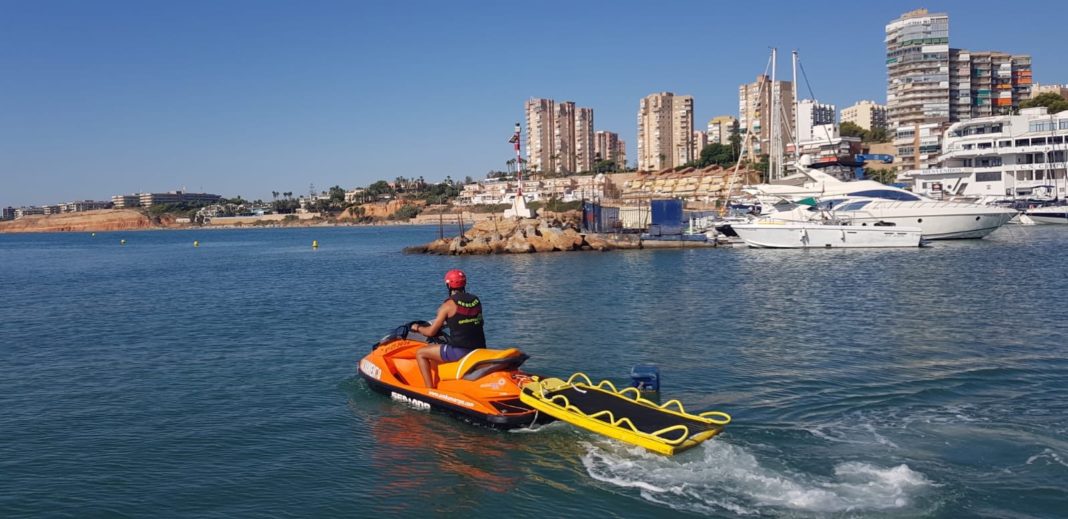 Campoamor beaches being patrolled by Ambumar lifeguards