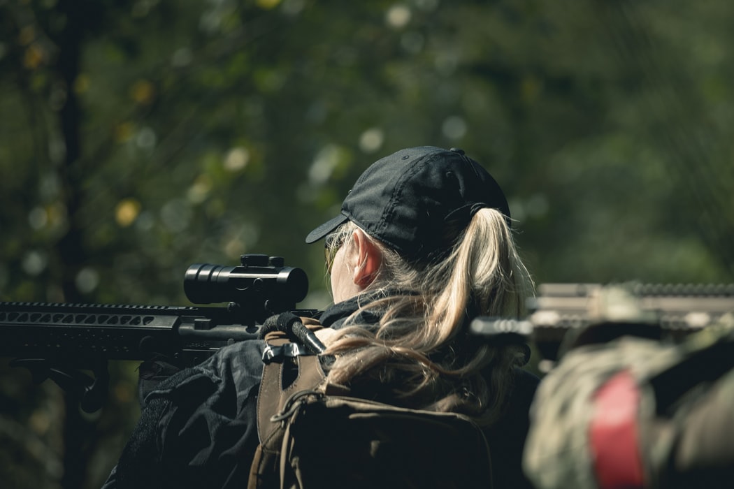 Airsoft is a rapidly gowing sport among both men and women