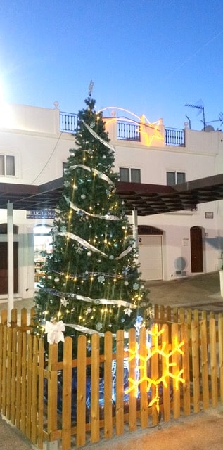 Mojácar lights up the town for Christmas