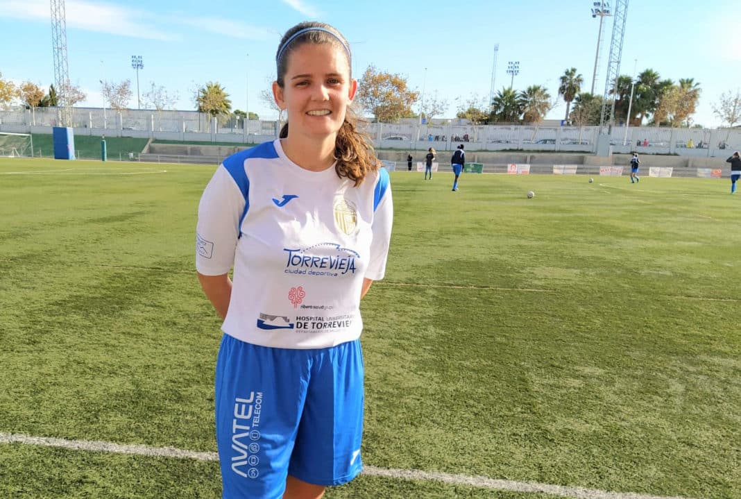 Samantha, scorer of Torrevieja's second goal.