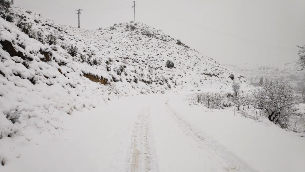 The first snow storms of the year leave 15 centimetres in the province