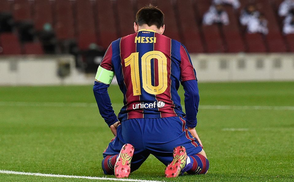 Messi's contract at Barca reportedly worth €555m - £492m - over four seasons