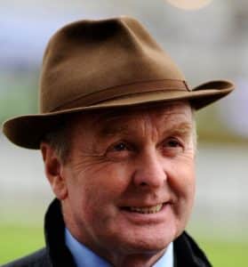 Jonjo O'Neill saddles Kilbrook (5.12) and Frisco Bay (5.45) at Hereford.