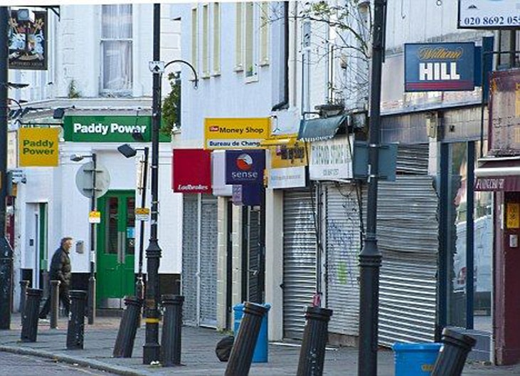 The rise and fall of the high street betting shop