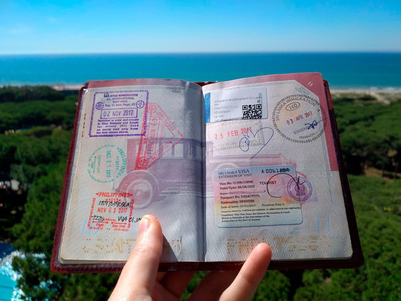 Sri lanka visa. Sri Lanka Passport.