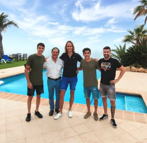 Yet another year, Alex and Marc Márquez spend a few days off in Mojácar