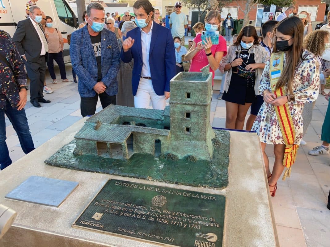 Model of the La Mata farmhouse and it’s tower unveiled