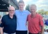 Sportslegender møtes på Mijas Golf Club Dennis Taylor, 72, på Mijas Golf Club med sønnen Cameron og den tre ganger olympiske mesteren i løping, Eamon Coghlan, 68.