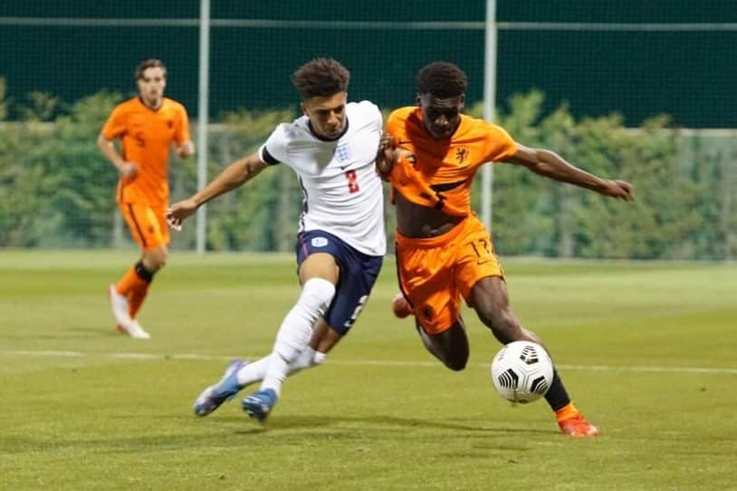 England and the Netherlands in action