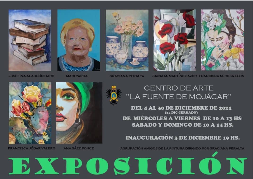 The “Amigos De La Pintura” Group Exhibit In Mojácar