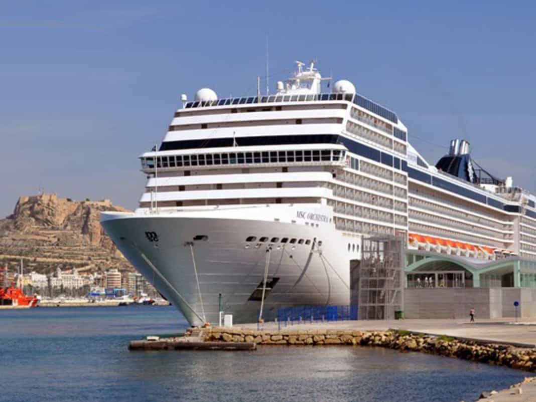 MSC Cruise ship, MSC Orchestra, to embark from Alicante in 2022