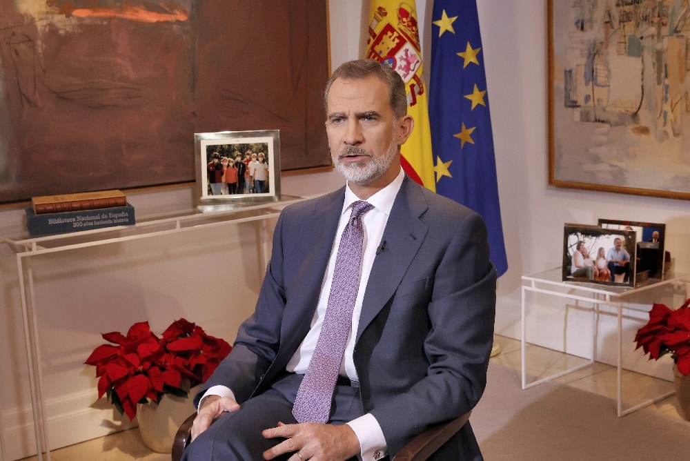 Spain's Leader Newspaper and the Kings Speech
