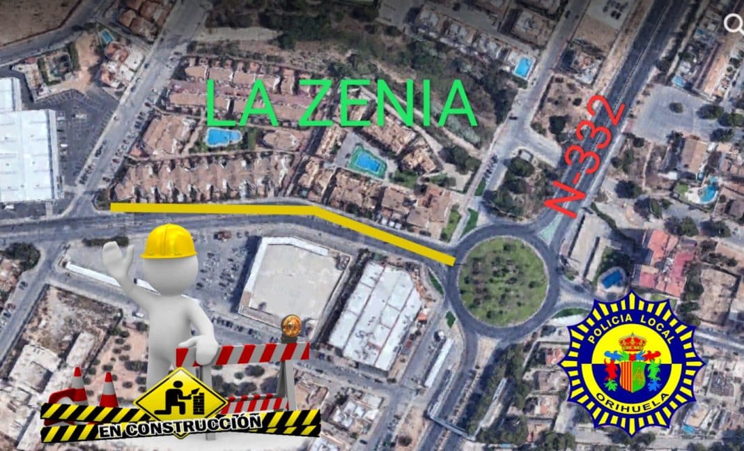 Major Roadworks in La Zenia Monday