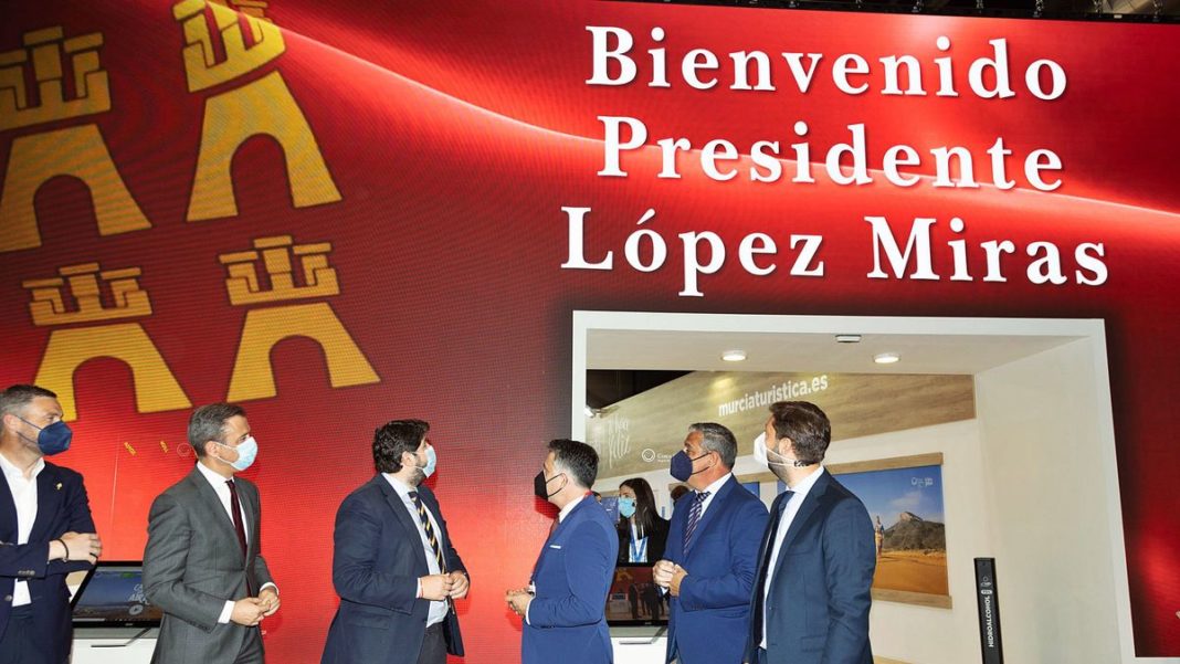 The regional president took the opportunity to criticise the Government of Spain