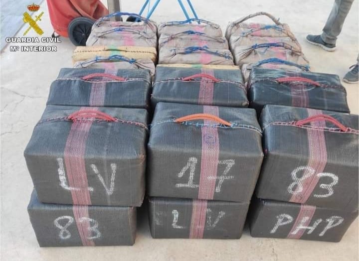 810 kilos of hashish heading for Torrevieja confiscated