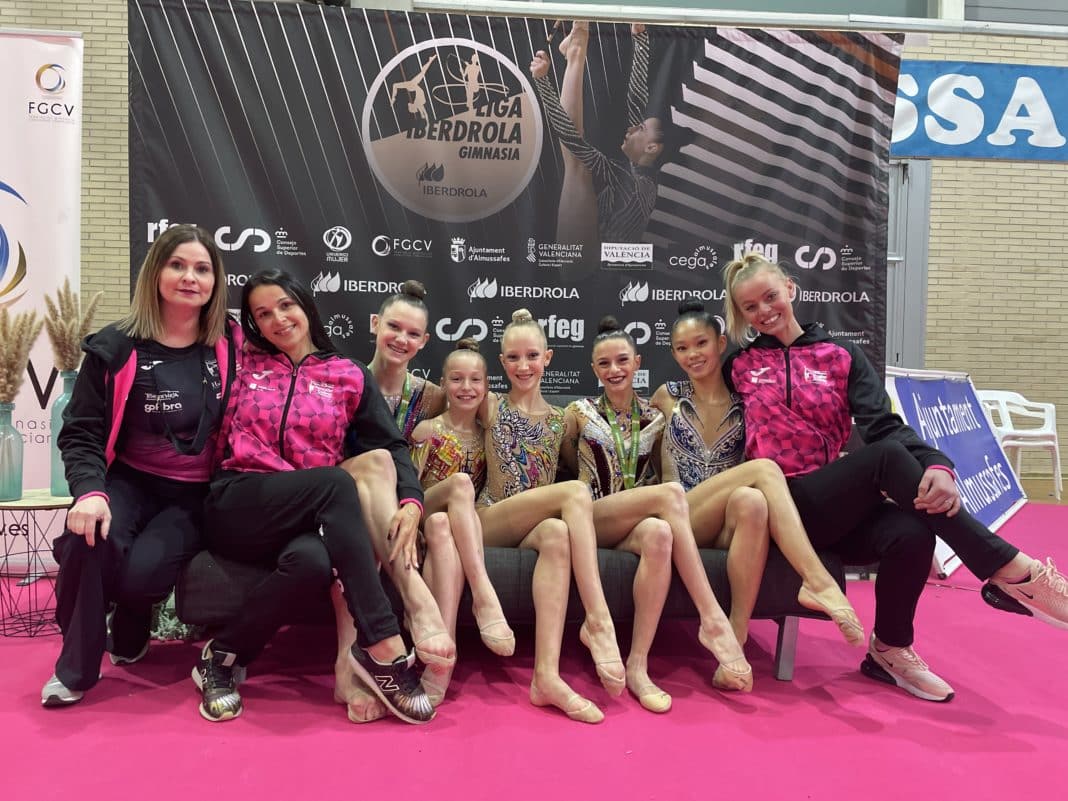 The Torrevejense Rhythmic Gymnastics Club Jennifer Colino finished fifth place overall in the first national division.