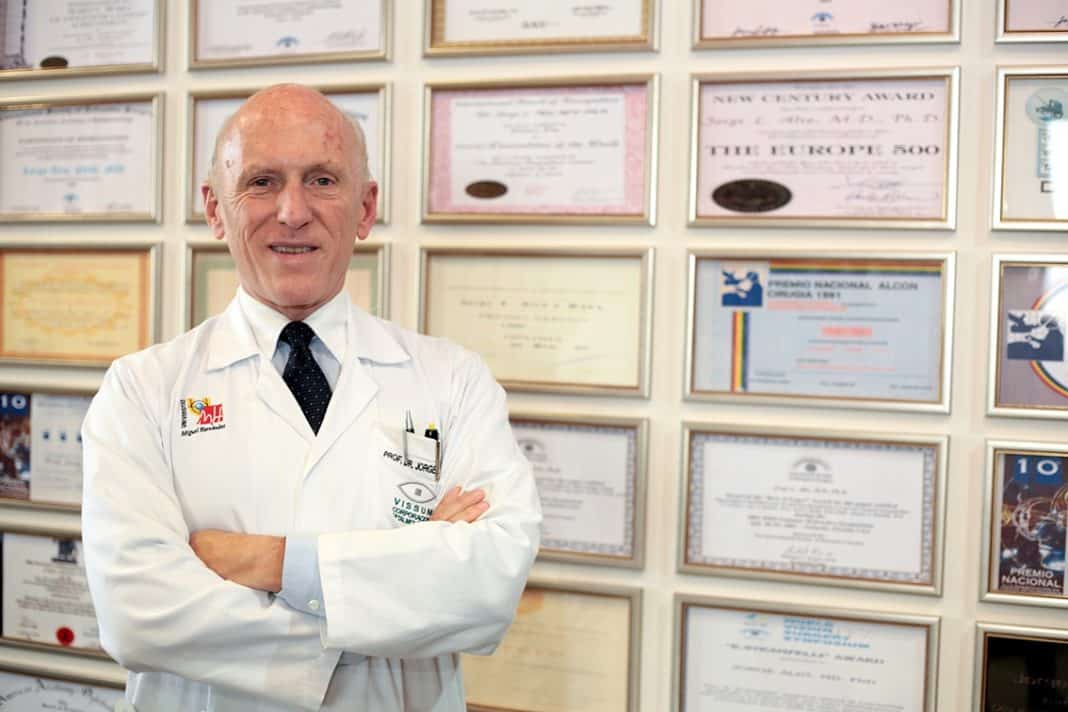 Jorge Alió acclaimed one of the 100 best Medical Scientists in Spain