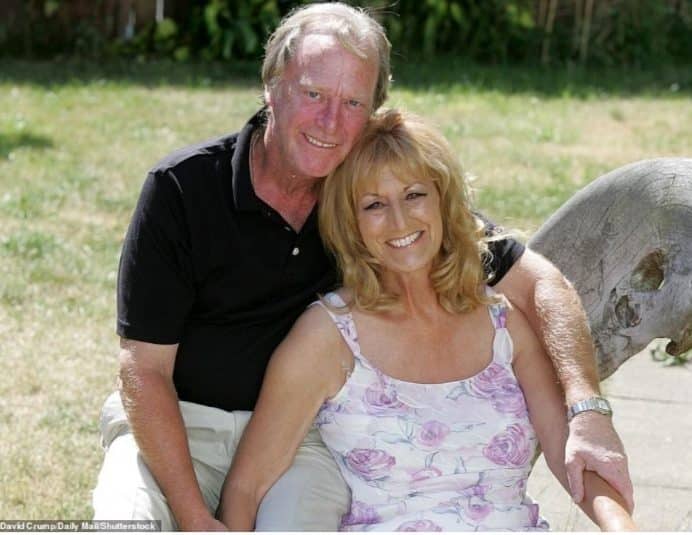 Dennis Waterman and wife Pam in Spain.