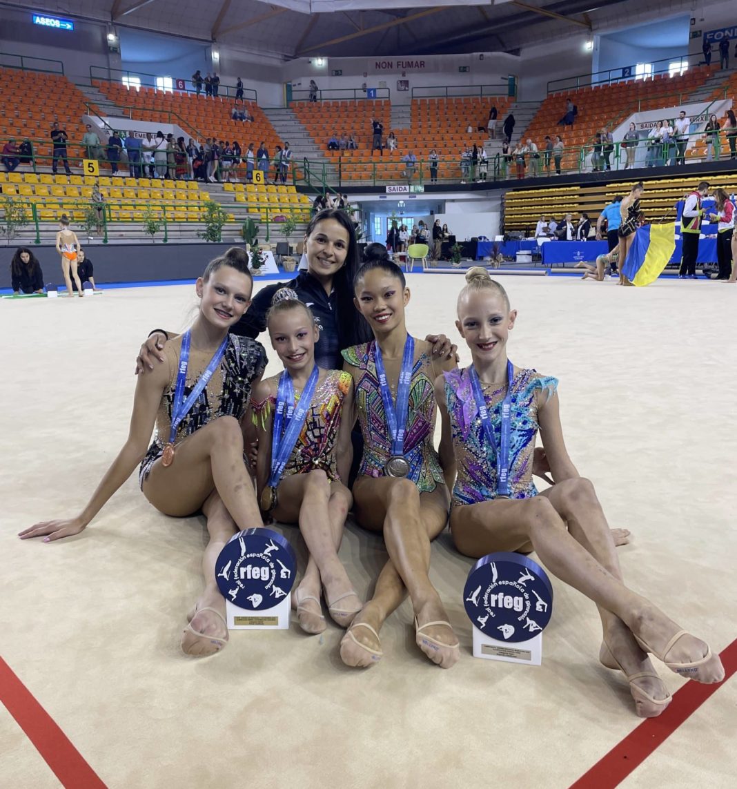 Seven medals for Torrevieja's Rhythmic Gymnasts in Nationals