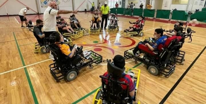 Sports City hosted first Power Chair exhibition in Torrevieja.