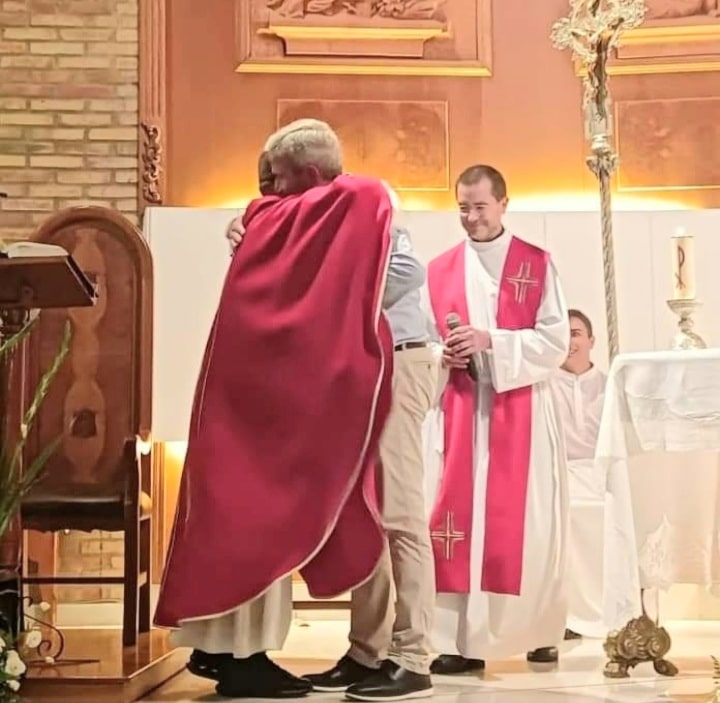 Farewell Mass by Rev. José Manuel Poveda Ruvira, Vicar of Our Lady of Pilar