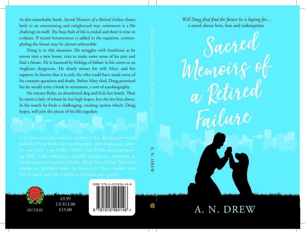 Sacred Memoirs of a Retired Failure by A.N. Drew is available on Amazon as a paperback and Kindle edition.