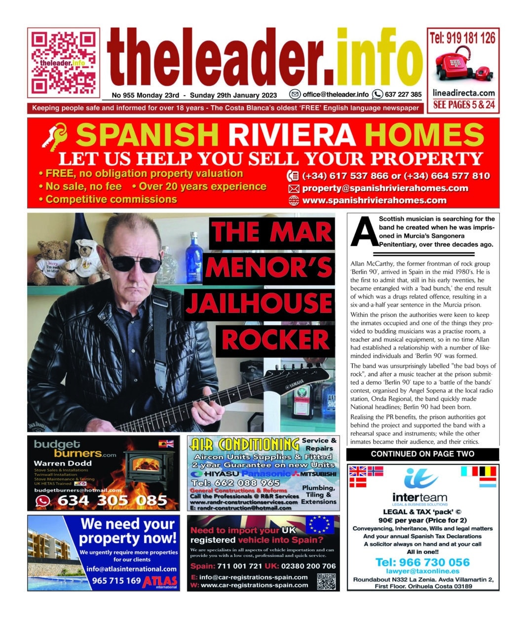 The Leader Newspaper Edition 955