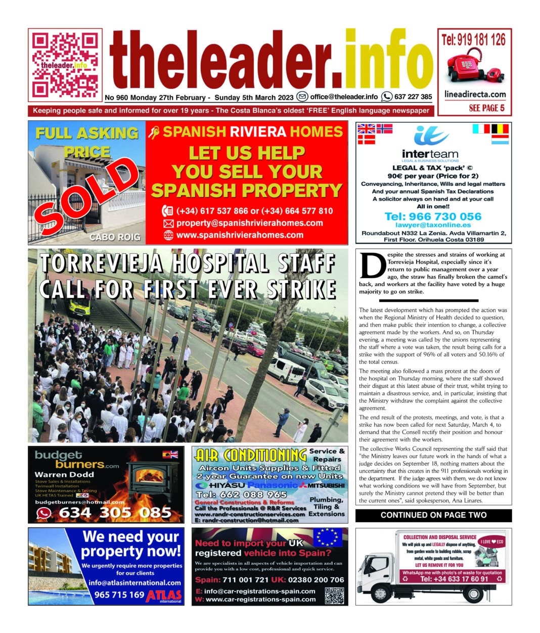 The Leader Newspaper 27 February 2023 – Edition 960